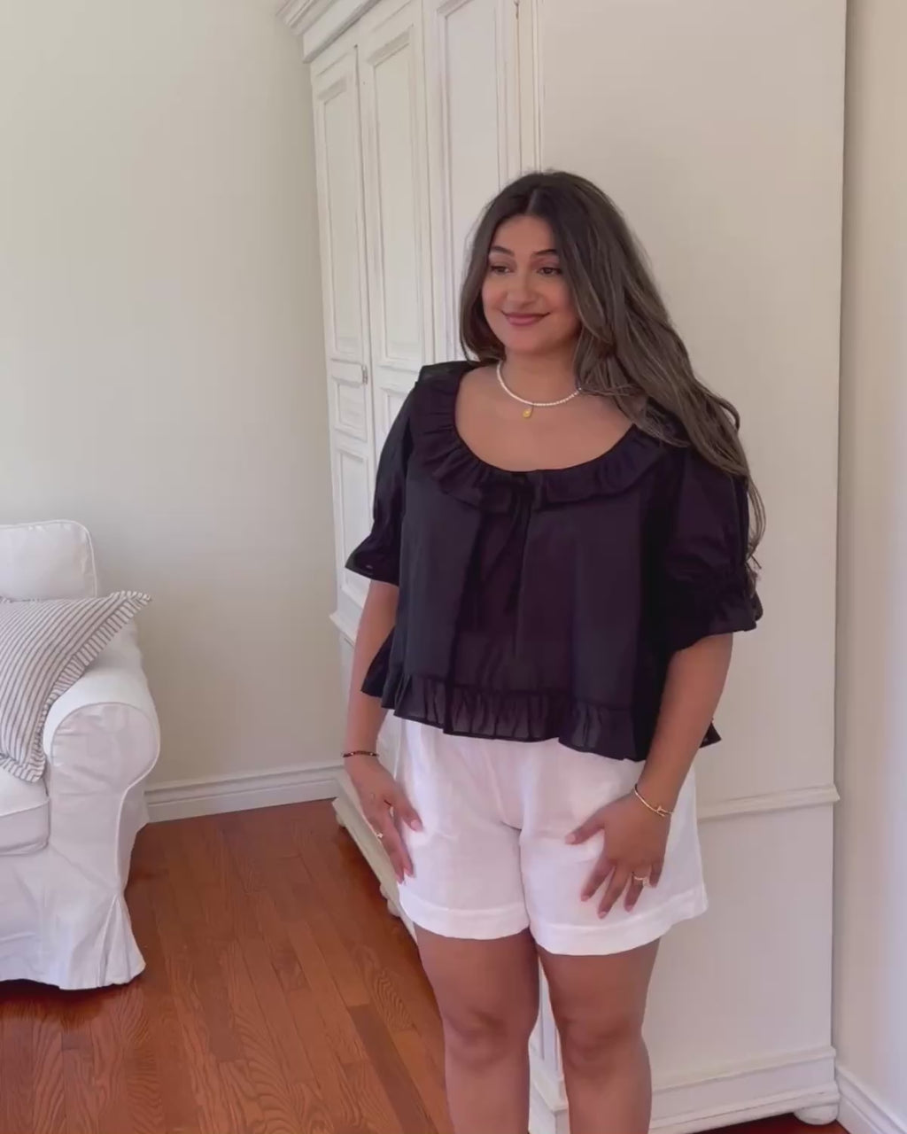 Doll Blouse | Black