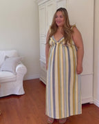 Milos Dress | Parasol Stripe