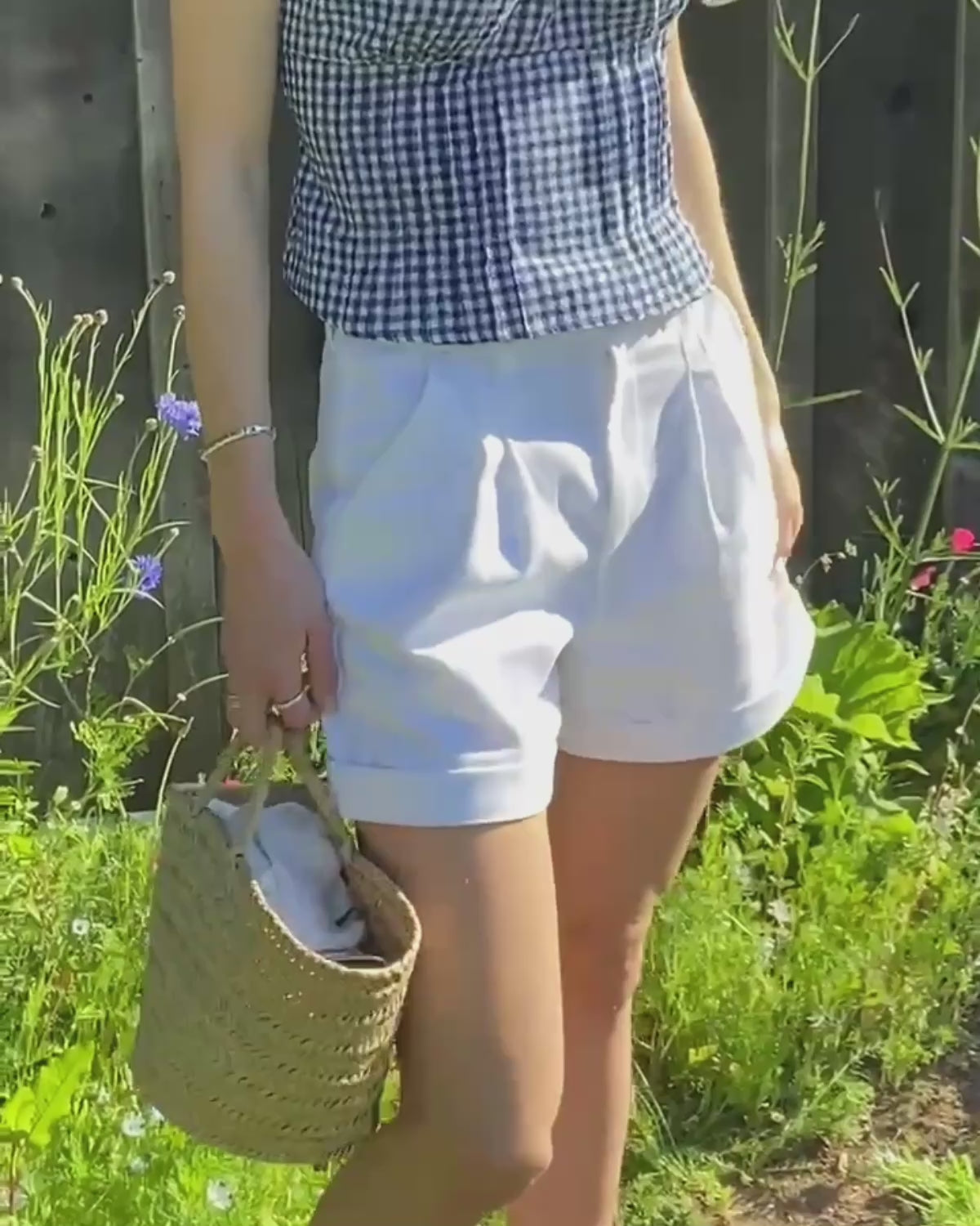 Thorne Shorts | White