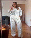 Photo Sample | Thorne Trousers | White | 1X