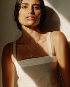 harly jae - Cardin Tank Top. Made from natural fibres: organic linen and organic cotton