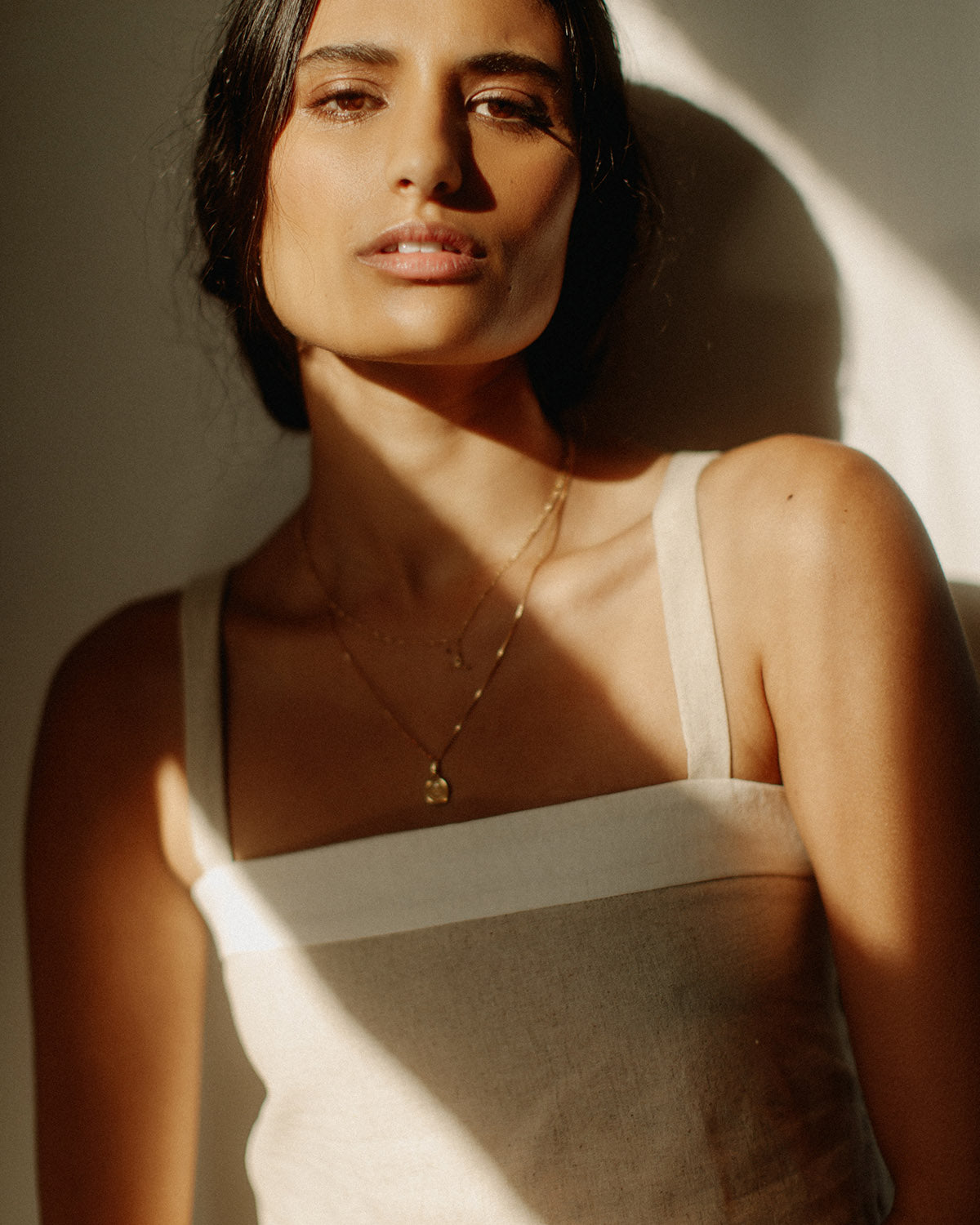 harly jae - Cardin Tank Top. Made from natural fibres: organic linen and organic cotton